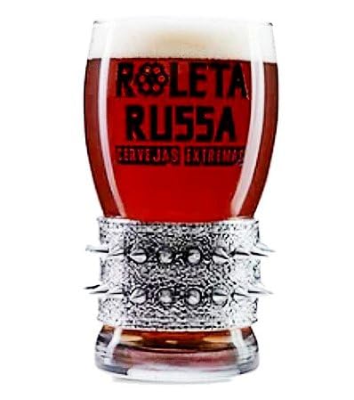 Kit Presente 2 Cervejas Roleta Russa Triple IPA + Copo Cerveja (3 opções)