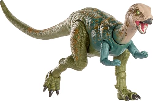 Mattel Jurassic World Hammond Collection Dinosaur Action Figure Dryosaurus, Premium Design with Realistic Eyes, 17 Articulated Joints & Swappable Jaw
