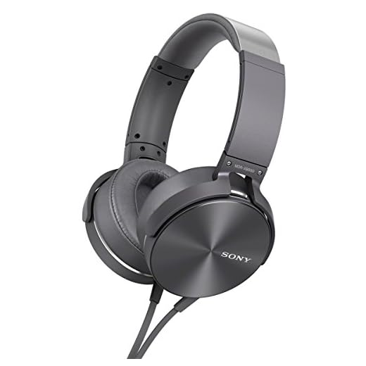 Sony MDRXB950AP/H Extra Bass Over-Ear Headphones (Silver)