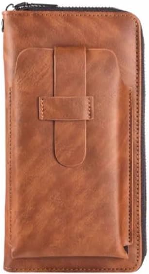 Men Genuine Leather Wallet Blocking Credit Card Holder