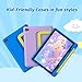 URAO Kids Tablet, Android 14 Tablet for Kids 10 inch Octa-Core with Case, 64GB 1TB TF Card Expandable for Toddler Children, Parental Control, Dual Camera, WiFi,Gift