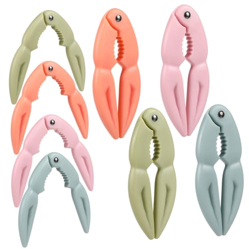 MAGICLULU 8Pezzi Crackers per Utensili Ergonomici per Crostacei Pinze per Strumenti per Mare