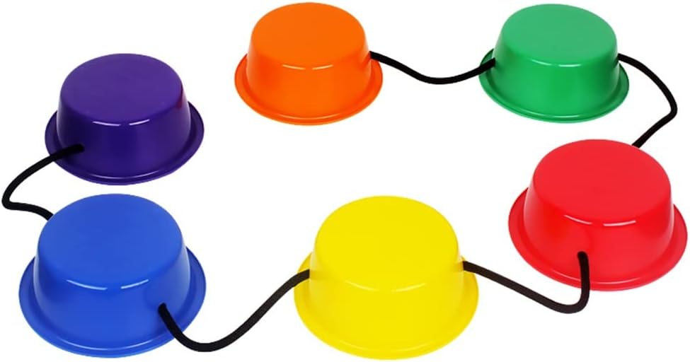 6 PCS Kids Balance Stepping Stone, Stackable Balance River Rocks To Promote Coordination, Children's Obstacle Course Toy