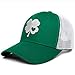 St. Patrick's Day Clover Baseball Cap Adjustable Trucker Hat Fashion Dad Hat Sports Hat St. Patrick’s Day Gift