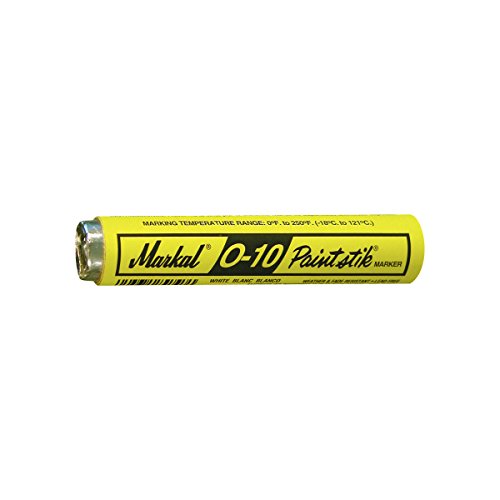 Marquage impossible sur acier gras ? Découvrez le Markal Paintstik O-10 blanc lot de 12