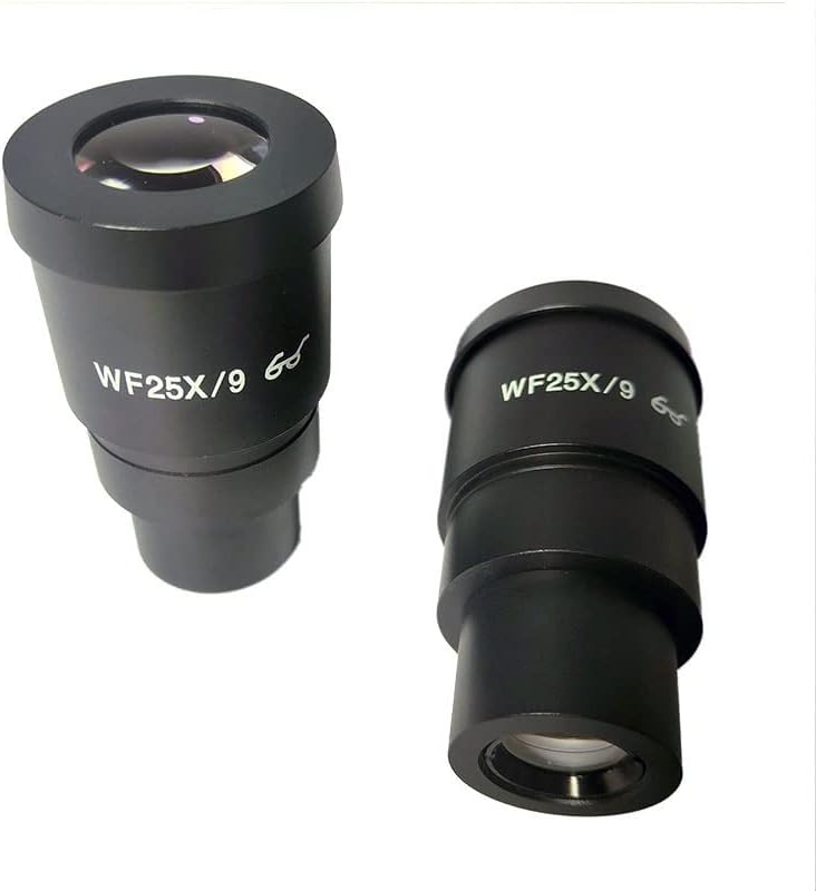 Miniatura 3 de Microscope Accessories Kit 2pcs Widefield 25X Binocular Trinocular Microscope Eyepiece 30mm Stereo Microscopio Optical Multiple Amplify Oculars