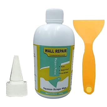 JIAVAXA Wall Crack Repair | Wall Mending Agent| Waterproof Wall Crack Filler paste For Wall, Wood & Plaster, Universal Caulk Sealing Broken Hole Filler (Pack Of 1, 250G)
