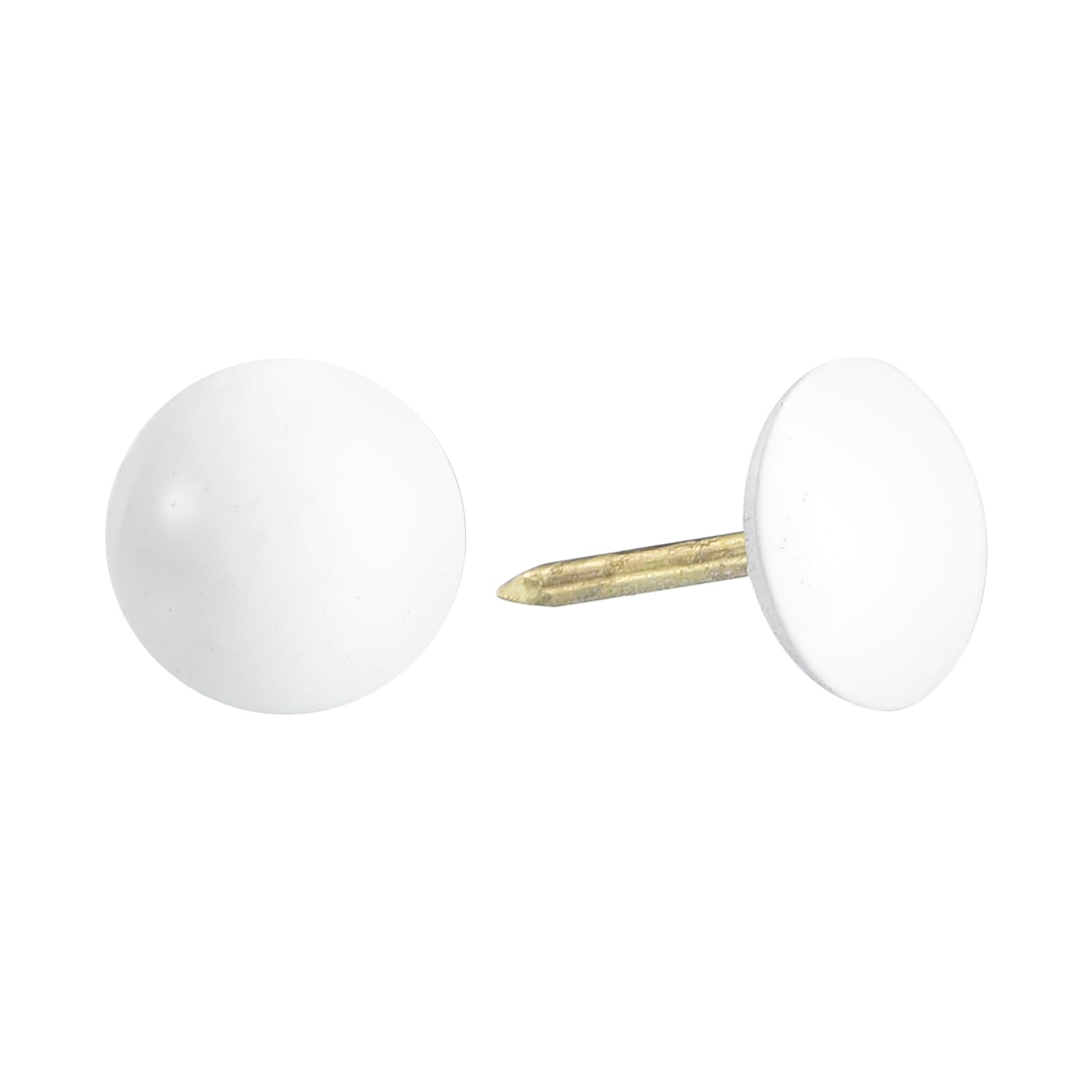 Punaises d'ameublement acier blanc 11x17mm clou tapissier uxcell decoration canape maison