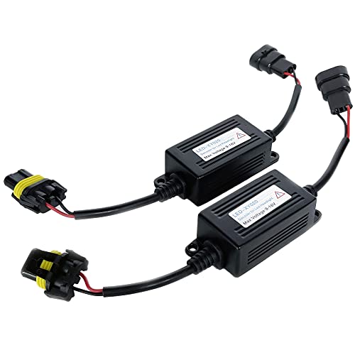 Faisceau LED 9006 Canbus anti-erreur ampoule antibrouillard 9145 anti-scintillement