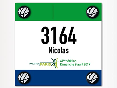 Shapeheart - SHAPEHEART Porte dossard running, trail, vélo... Magnétique ultra puissant, plus besoin d'épingles, adulte, unisexe, universel - -22%