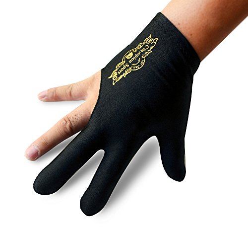 Champion Sport Black Right Hand Billiards Gloves For Pool Cues - Wear On The Right Hand, Buy Three Get One Free #TOP1