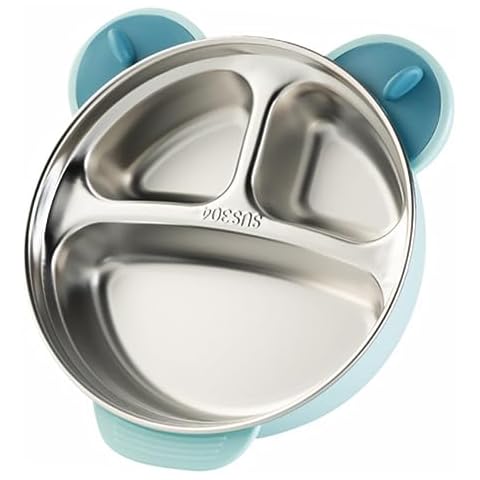 TOYANDONA Suction Bowl with Lids Cover