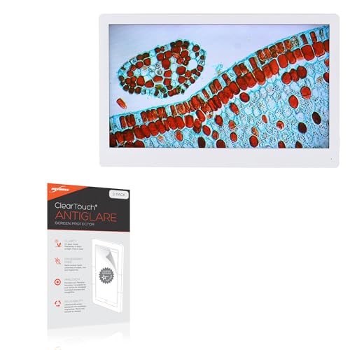 BoxWave Screen Protector Compatible with AmScope HDM (11.6 in) - ClearTouch Anti-Glare (2-Pack), Anti-Fingerprint Matte Film Skin