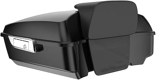 Moto Onfire Paquete turístico cortado de EE. UU., negro vivo, paquete turístico 2019 apto para H-D Touring, Street Glide, Road King, Electra Glide,