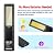 BN59-01357A TM2280F Solar Voice Remote Compatible with Samsung TVs Rechargeable Bluetooth Remote Control USB-C, Solar Charging Compatible with Frame Neo QLED Smart TV Ultra HD Series Black