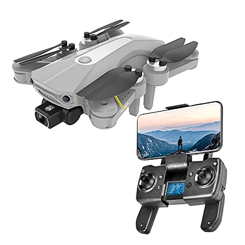 Drone K80 Pro GPS con Cámara Dual para Adultos 8K Ultra HD 5Ghz FPV Quadcopter con Vídeo en Vivo Retención de Altitud Funciones de Waypoints Sígueme Motor sin Escobillas 46-70 Cover