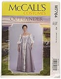 McCall's Patterns M7764 A5 Misses' Top and Skirts from Outlander: The Series, Size 6-14