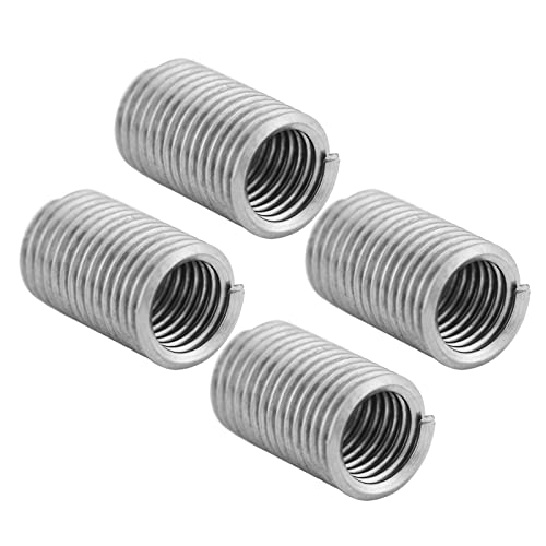 6 X 1,0 Kit, 50 Stück, Edelstahl SS304, Gewindereparatur, Spiraldraht, Gewinde, Schraubengewinde, 6 X 1,0 X 3D-Länge
