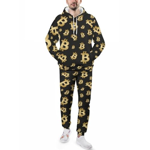 Hoodie Tracksuits Sweatsuit for Men 2 Piece Set Drawstring Long Sleeve Casual jogging suits