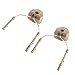 1Pair Tactical Helmet Headset Support ARC Rail Adaptor Suspension Headphones Bracket Hunting Earmuffs Left & Right Side Attachments For Peltor Comtac (Tan)