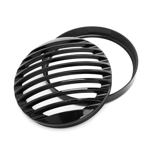 Protège phare moto rond noir 5.75 / 7 pouces pour Sportster XL 883 Iron