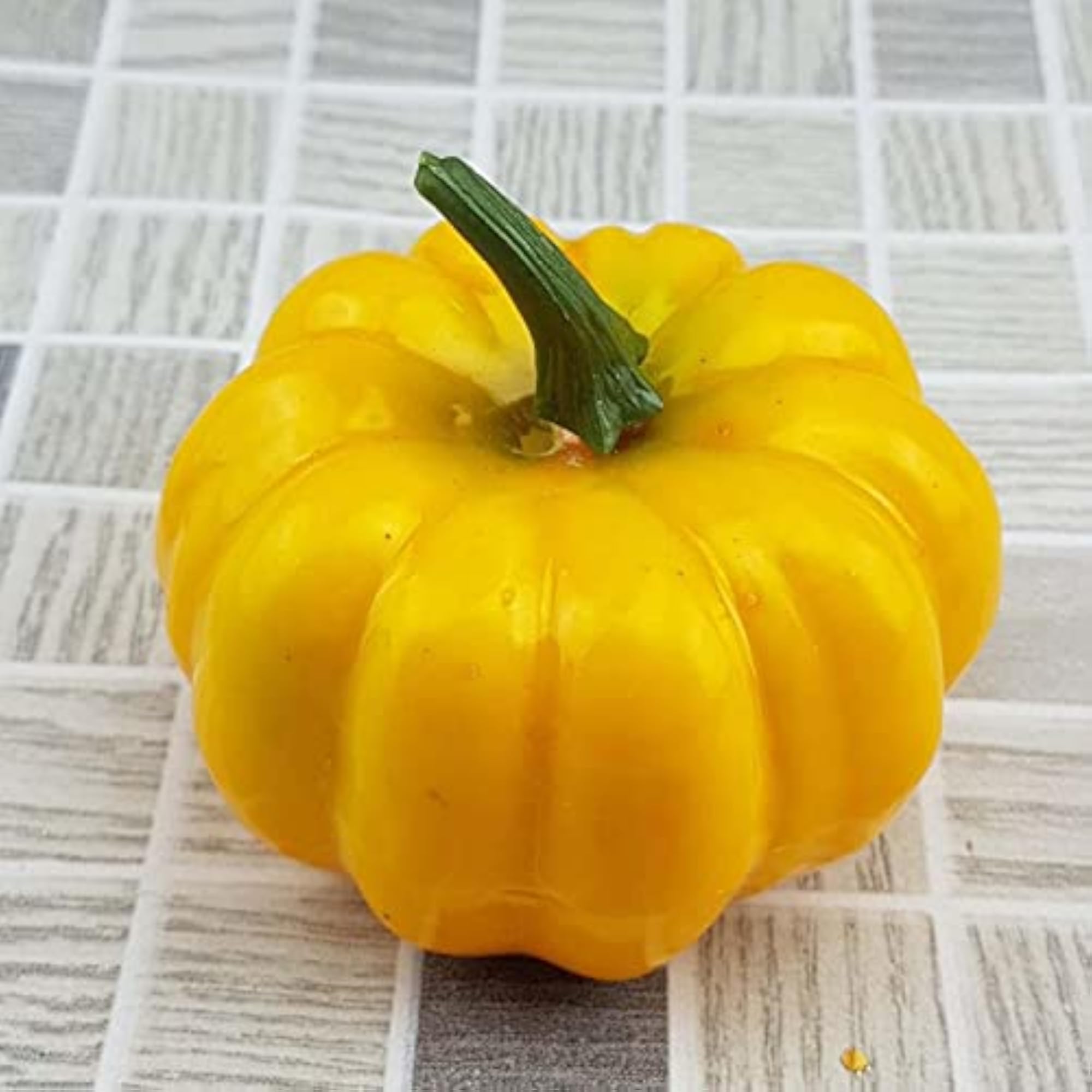 3Pcs Artificial Pumpkin Decoration for Farmhouse Mantel