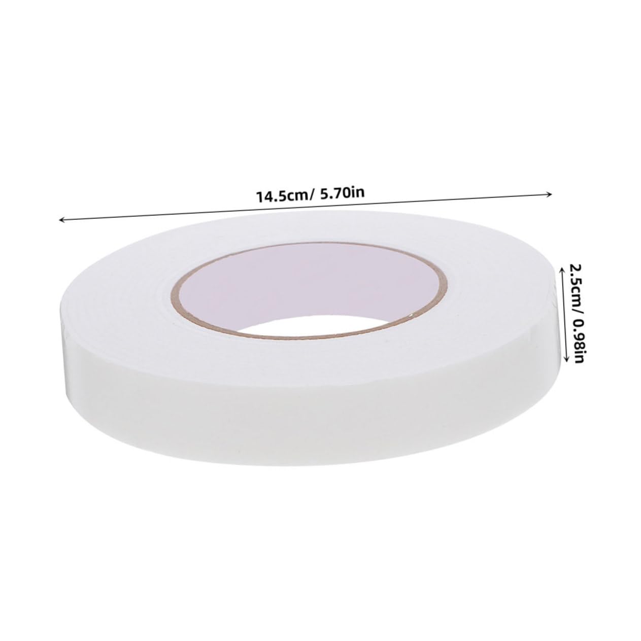 Cabilock 2 Rolls Double Sided Foam Sponge Tape for Walls Strong Adhesive Removable Indoor/Outdoor Use