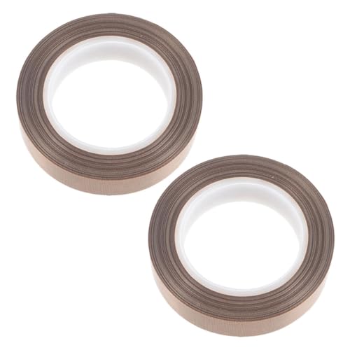 SOLUSTRE 2rollen Dichtungsband Ptfe Für Handvakuumierer Each Wärmedämmband Ersatzband Für Vakuumierer Maschine