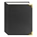 Pioneer Photo Albums 100 Pocket Gray Sewn Leatherette Cover with Brass Corner Accents Photo Album for Prints, 4 by 6-Inch