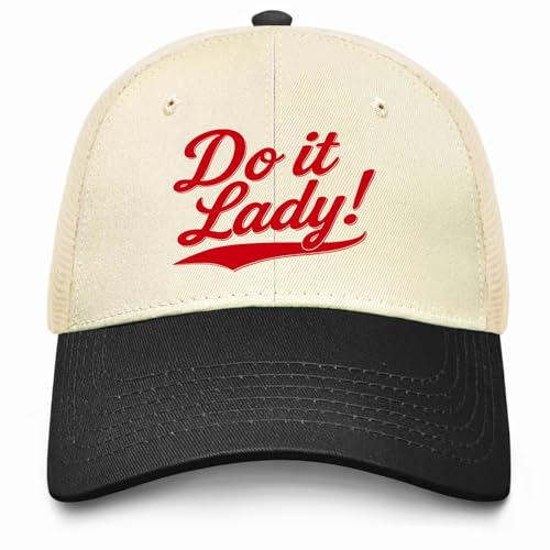 Do It Lady Chit Baseball hat Running caps for Women Next Day Ship