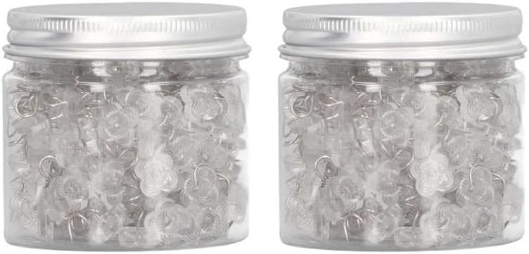 Clear Heads Tacks Rustproof Durable Headliner Pins for Bed