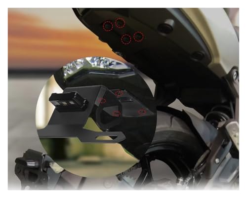 Éliminateur de Garde-Boue Ninja650 Support Plaque Arrière Z650 - 7