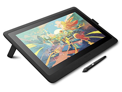 Image of Wacom Cintiq 16 DTK-1660 Creative Pen Graphic Tablet with Vibrant HD Display and Pro Pen 2,Black Small