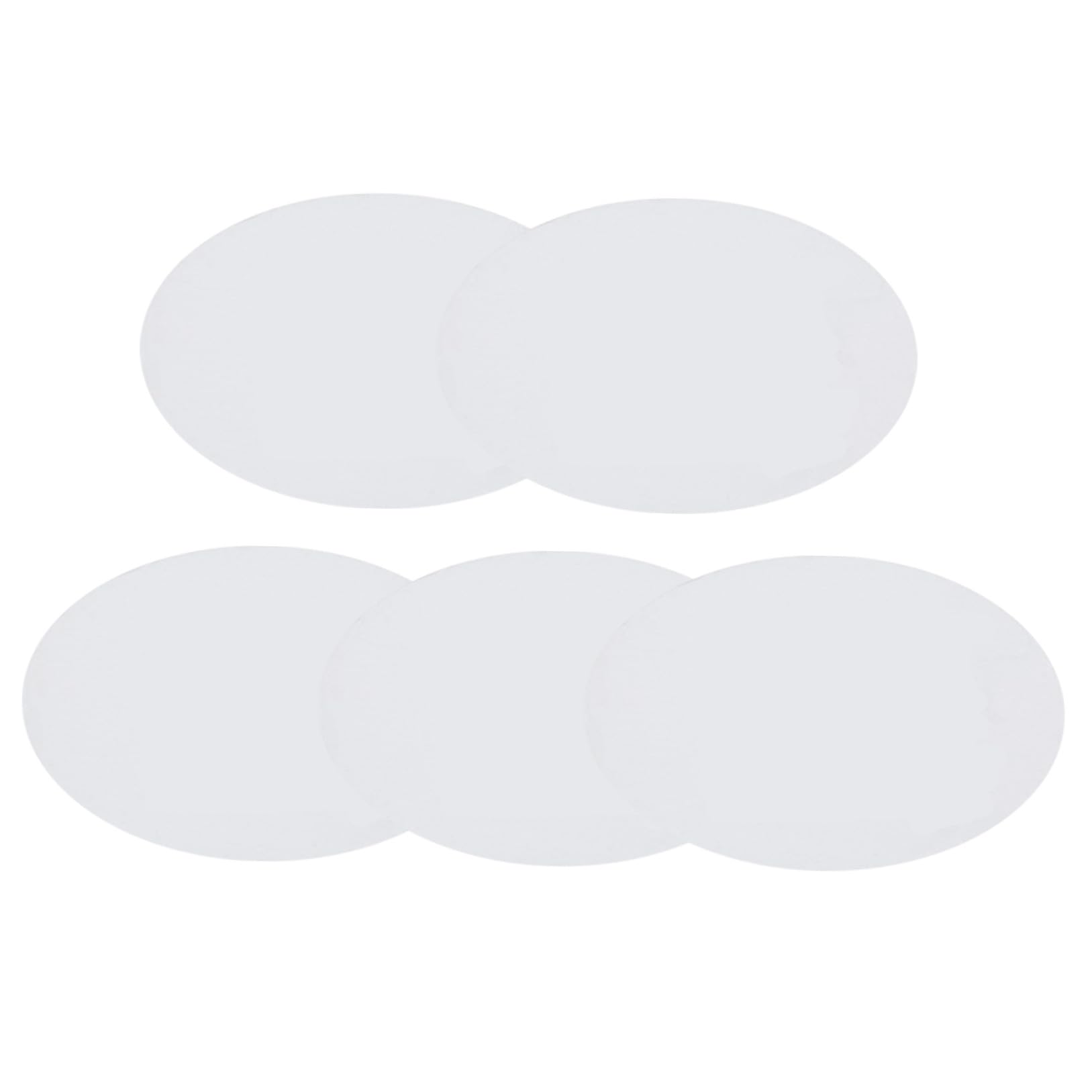Tableros de dibujo ovalados de algodón blanco para óleo acrílico témpera y suministros artísticos