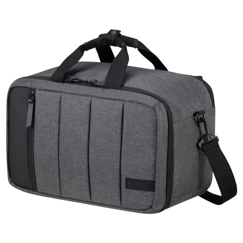 American Tourister StreetHero - 3 Way Reisetasche, 38.5 cm, 23.5 L, Grau (Grey Melange) – Ansicht 1