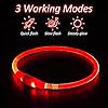 HIGO-LED-Dog-Collar-Rechargeable-Light-Up-Dog-Collar-LED-Safety-Necklace-for-Nighttime-Walking-Red Adjustable LED Dog Collar - GlowPup: The Ultimate Choice