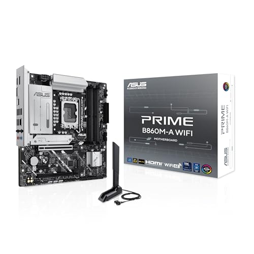 ASUS Prime B860M-A WiFi carte mère avec connexion sans fil et slots M.2 PCIe