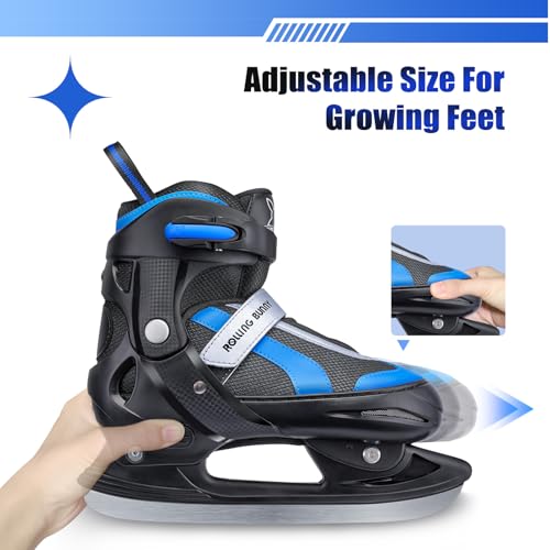 RollingBunny Adjustable Ice Skates for Kids: Ice Hockey Skates for Boy, Girl, Beginner, Youth, Junior, Suitable Outdoor and Skating by RollingBunny - Image 5