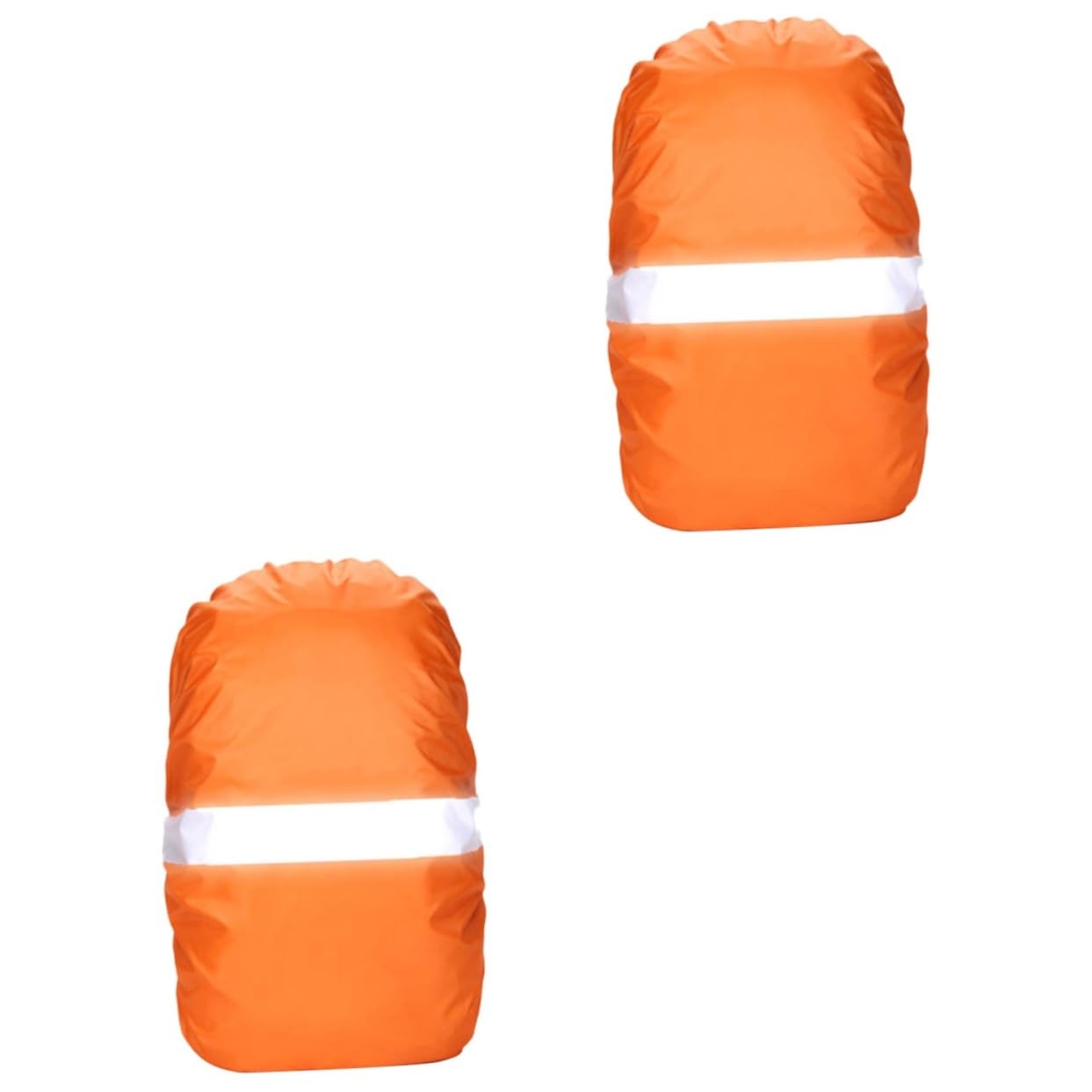 Yardwe 2pcs Elastic Rim Backpack Rain Cover Waterproof Bag Cover for Hiking Camping Cycling Size ()