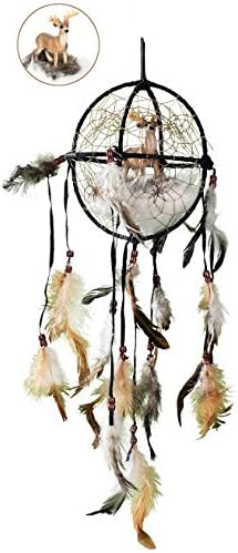 6" Cage Dream Catcher - DC06064 (White Buffalo)