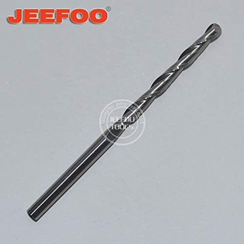10pcs 3.17532mm Two Flutes Ball Nose Router Bits/Engraving Machine Tools/Woodworking Tools/Cutters/3d Carving Relief