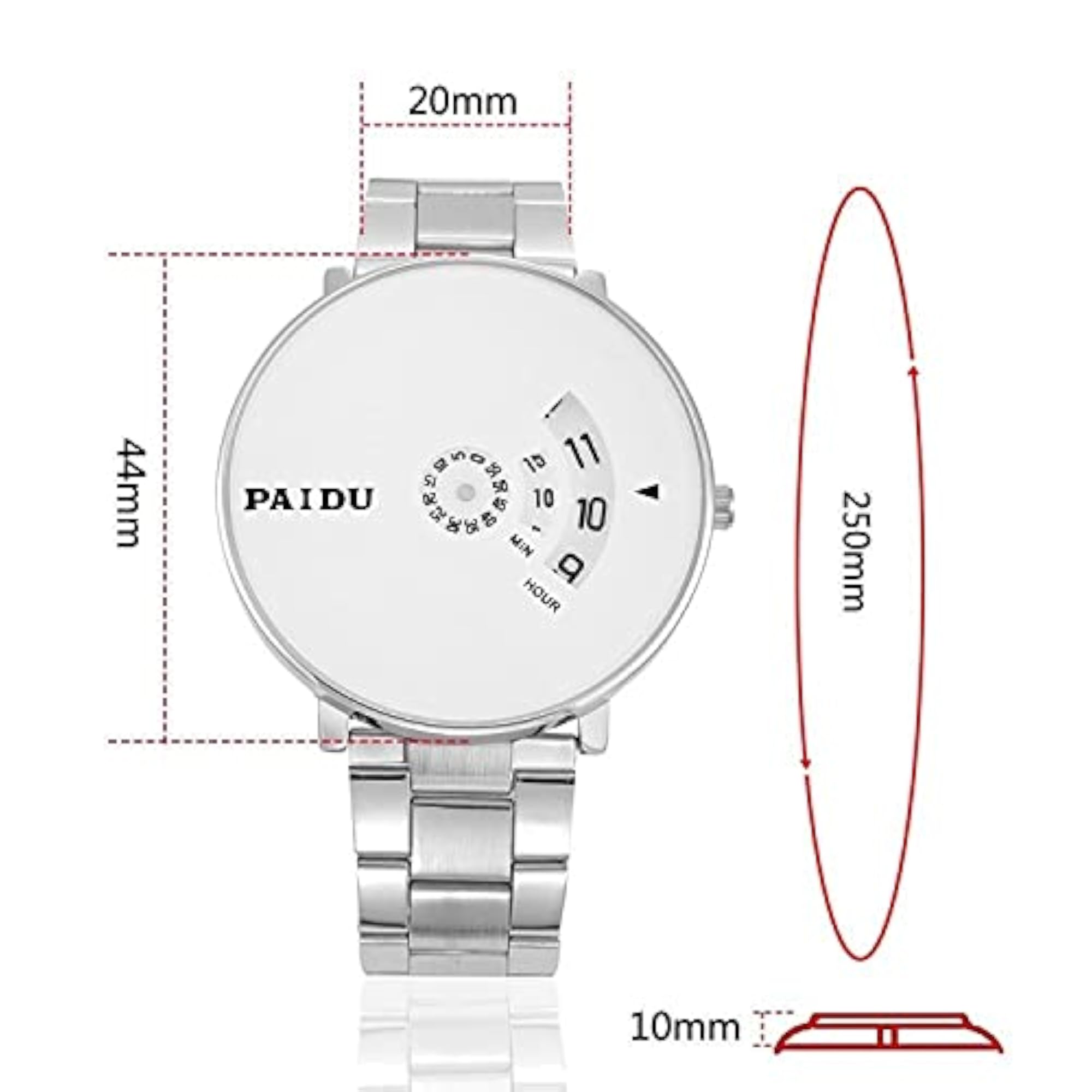Boys' LAKSH Analog Watch, Stylish Design