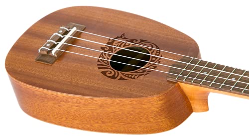 Flight NUP310 Pineapple Soprano Ukulele - Les Beatles, Paul McCartney, John Lennon, RIngo Starr, George Harrison Flight NUP310 Pineapple Soprano Ukulele – Image 4