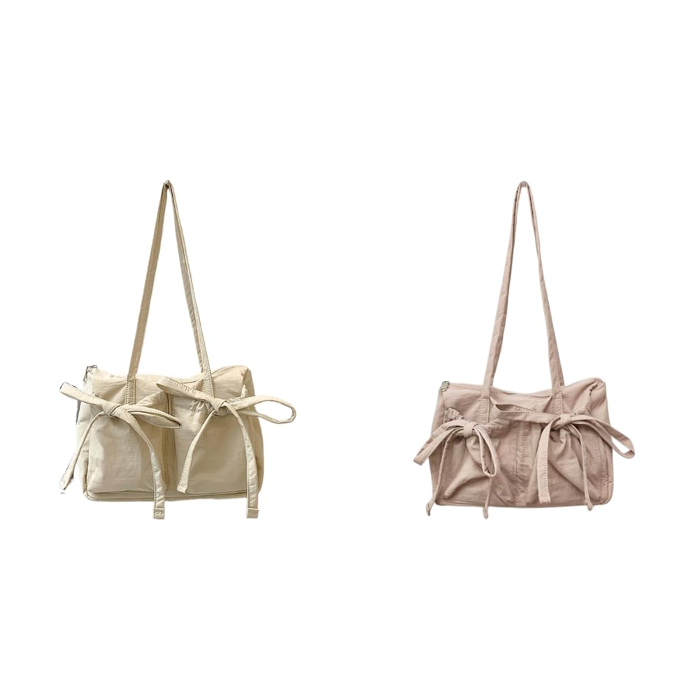 Elegante bolso de mujer de nylon bandolera con cremallera para el uso diario