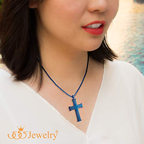 Collier avec croix inspirante un symbole de force et de protection