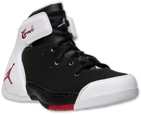 Amazon.com: NIKE Boys' Grade School Jordan Melo 1.5 Basketball Shoes,  Black/Gym Red/White : Todo lo demás
