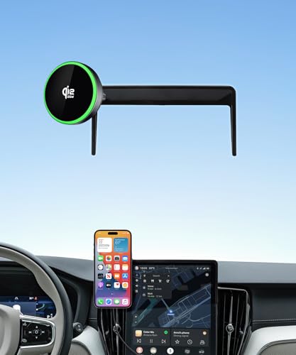 Soporte de teléfono para Volvo XC60 2025 con carga rápida en ruta