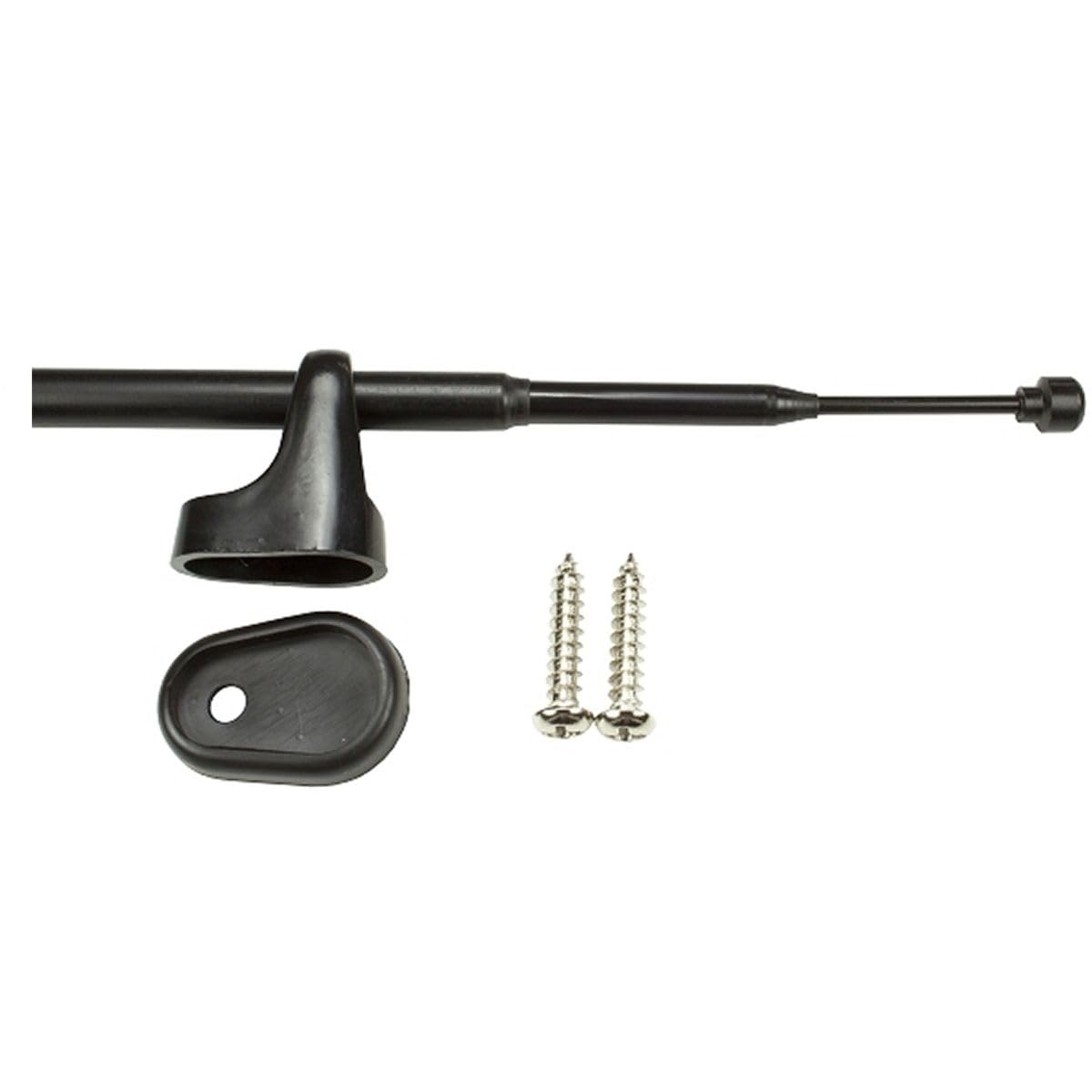 tomzz Audio 1000-050 Holmantenne UKW AM FM 3 Teleskope ca. 1,20m schwarz DIN Anschluss für PKW LKW Busse Wohnmobile Geländewagen