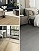 2 Rolls 15.7'' Wide Peel and Stick Floor Tiles FOGZUVR: 25.73 Sq.ft Self-Adhesive Thick Vinyl Flooring, Durable Waterproof Wood Grain Large Plank for Bathroom & Kitchen (Paleish Grey‌, 118''x15.7'')
