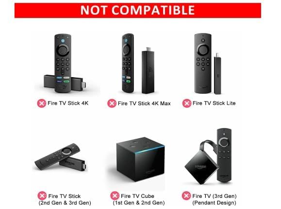 Image of Compatible Remote for Amazon Basics Led Tv Original Replacment of Smart Android Amazon Basics Television Without Alexa Feature and Non Voice Command (Same Model Only Will Work),